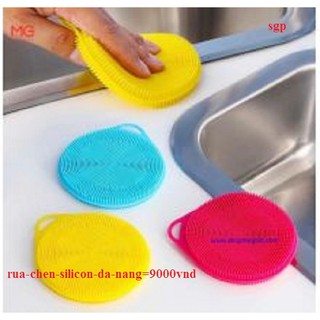 Rửa chén silicon đa năng