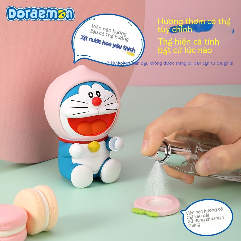 Phụ Kiện Khuếch Tán Tinh Dầu Hình Doraemon Đáng Yêu Sáng Tạo