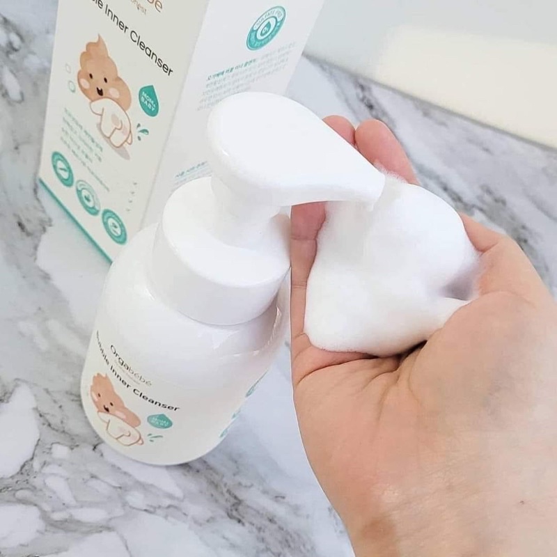DUNG DỊCH VỆ SINH CHO BÉ ORGABEBE