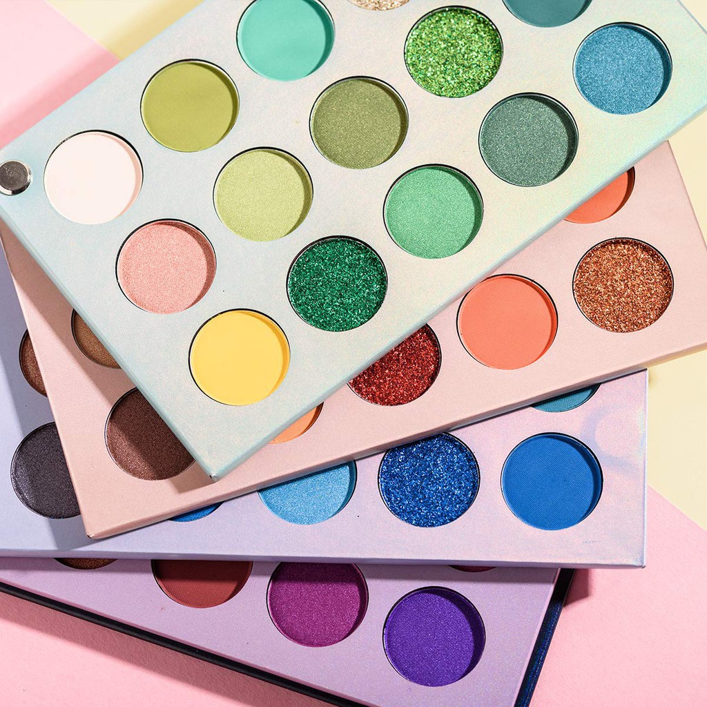 Phấn mắt Beauty Glazed gồm 60 màu lâu trôi kháng nước lấp lánh