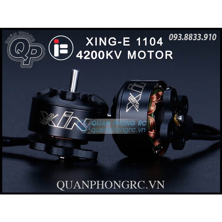 Động cơ Mô tơ Flight XING-E 1104 4200KV 2S-3S Brushless Motor