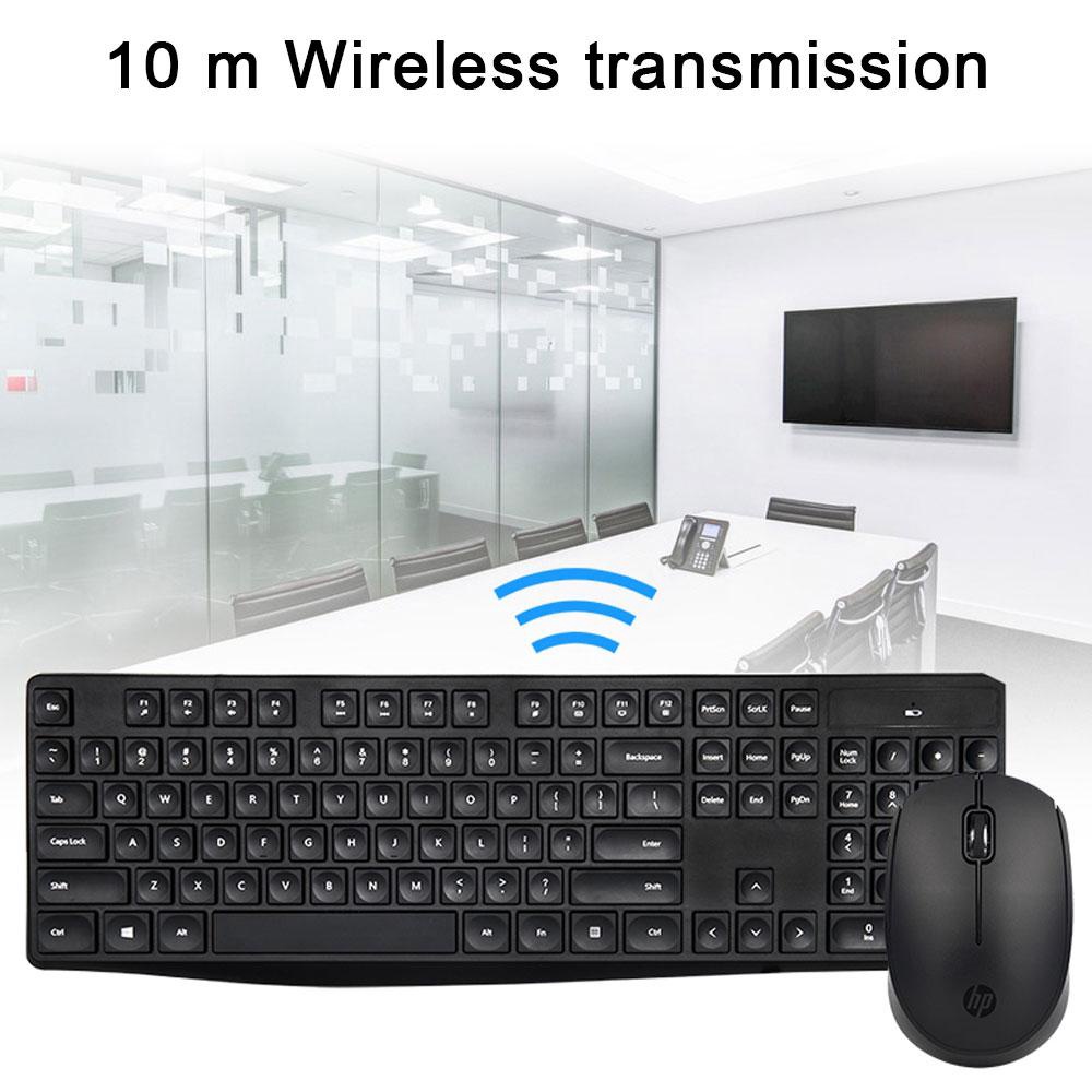 Bộ phím chuột không dây HP CS10 Silent Office - Bảo hành chính hãng 100%