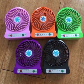 Quạt sạc tích điện mini 3 tốc độ gió