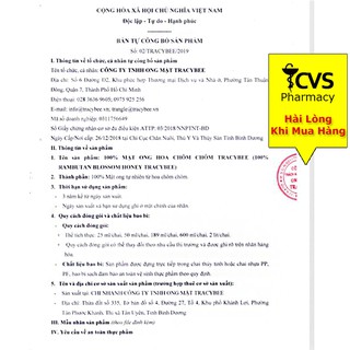 MẬT ONG TRACYBEE HOA CHÔM CHÔM 600M