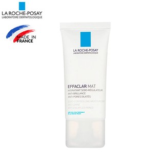 Kem dưỡng ẩm kiềm dầu La Roche-Posay Effaclar Mat Daily Moisturizer 40ml chuẩn Pháp