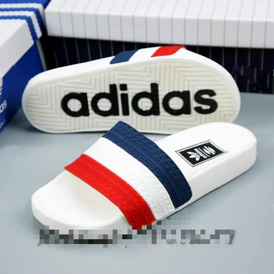Dép nam nữ quai ngang Adidas. sản phẩm gói 2 lớp hộp có thể dùng làm quà.