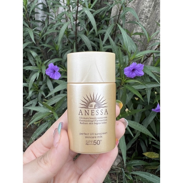 ( Mini hàng au 100% bán giá tặng) Kem chống nắng ANESSA 20ml số 1 Nhật Bản, chống nắng tối ưu