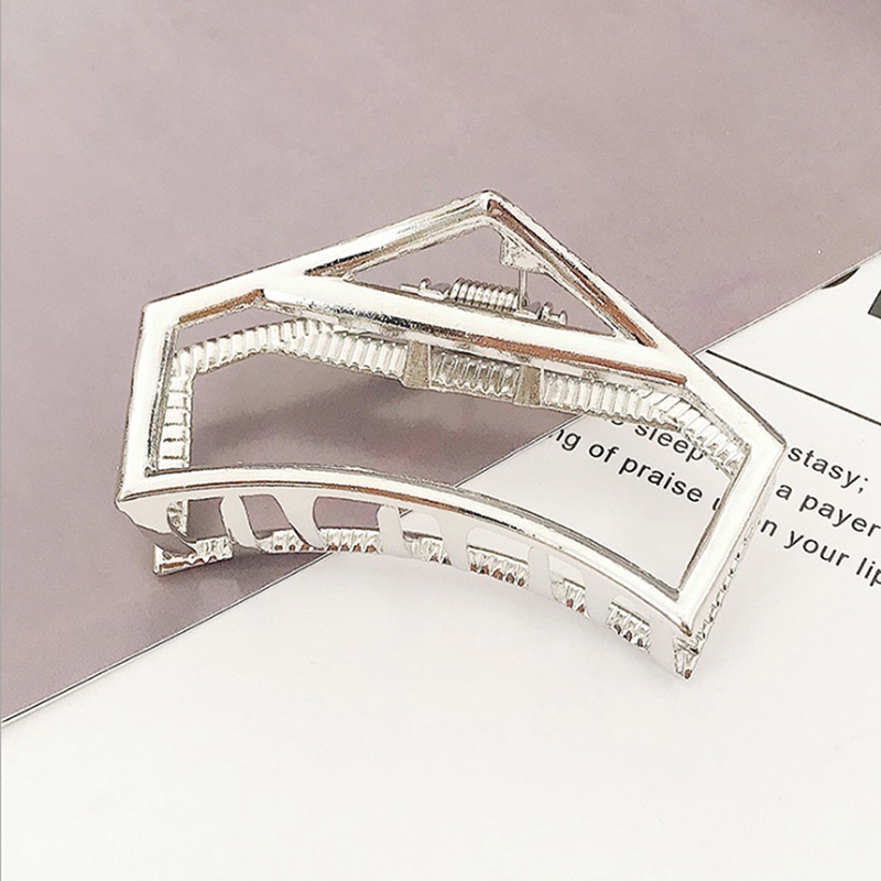 Kẹp tóc càng cua bằng kim loại thời trang cho nữ