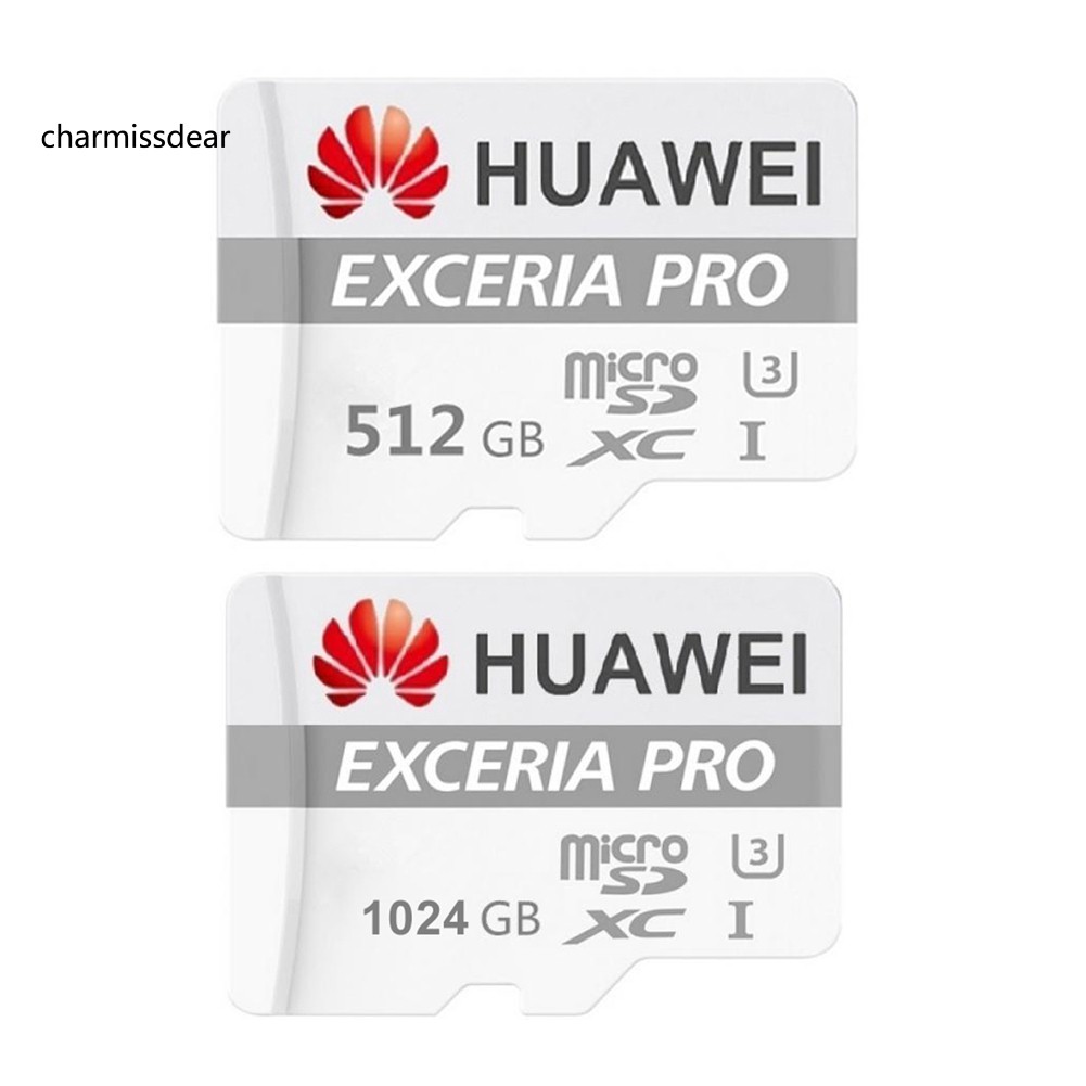 【charmissdear.TF】Hua Wei 512GB/1TB U3 High Speed TF Flash Memory Storage Card for Phone Tablet