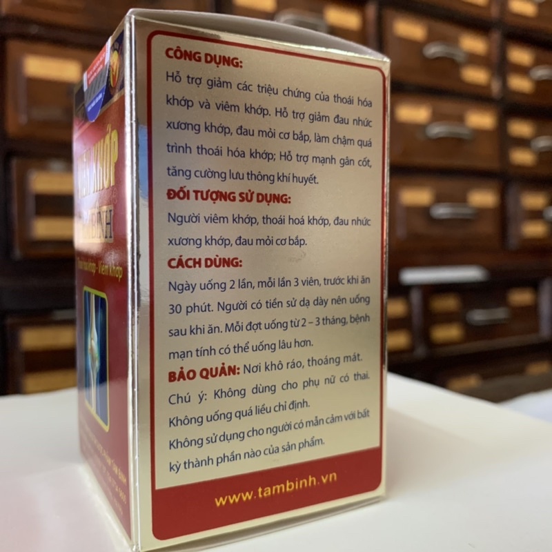 Khớp Tâm Bình - Viên Bồi Dưỡng Khớp