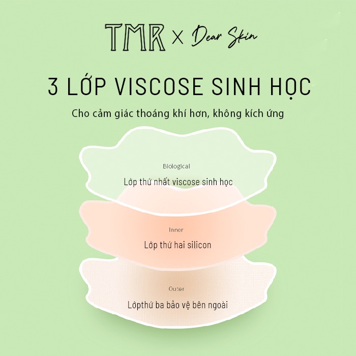 Miếng Dán Ngực Silicon TMR Round Lifting, Flower Lifting, 6 Loại Phù Hợp Với Bạn, Sử Dụng Nhiều Lần