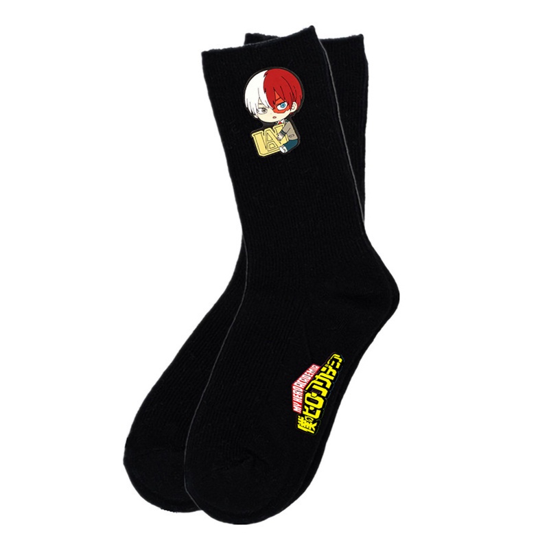Tmdbyx Vớ Cotton Cổ Cao In Hình Anime My Hero Academia Phong Cách Nhật Bản Thời Trang Thu Đông Cho Nam