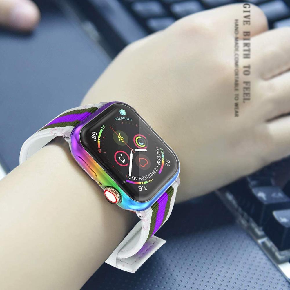 Ốp Bảo Vệ Bằng Tpu Cho Đồng Hồ Thông Minh Apple Watch 5 4 3 2series 38mm 40mm 42mm 44mm