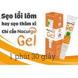 Nacurgo gel làm giảm thâm sẹo