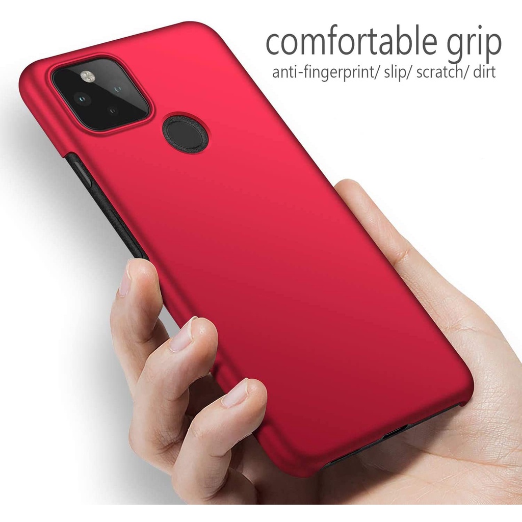 Ốp Điện Thoại Nhựa PC Cứng Siêu Mỏng Mặt Nhám Cho Google pixel 4a 4g 5g 4XL pixel 5 5xl 5a 6 Pro