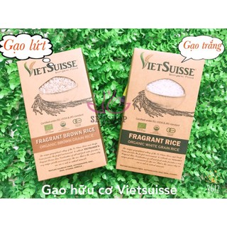Gạo trắng hữu cơ VietSuisse