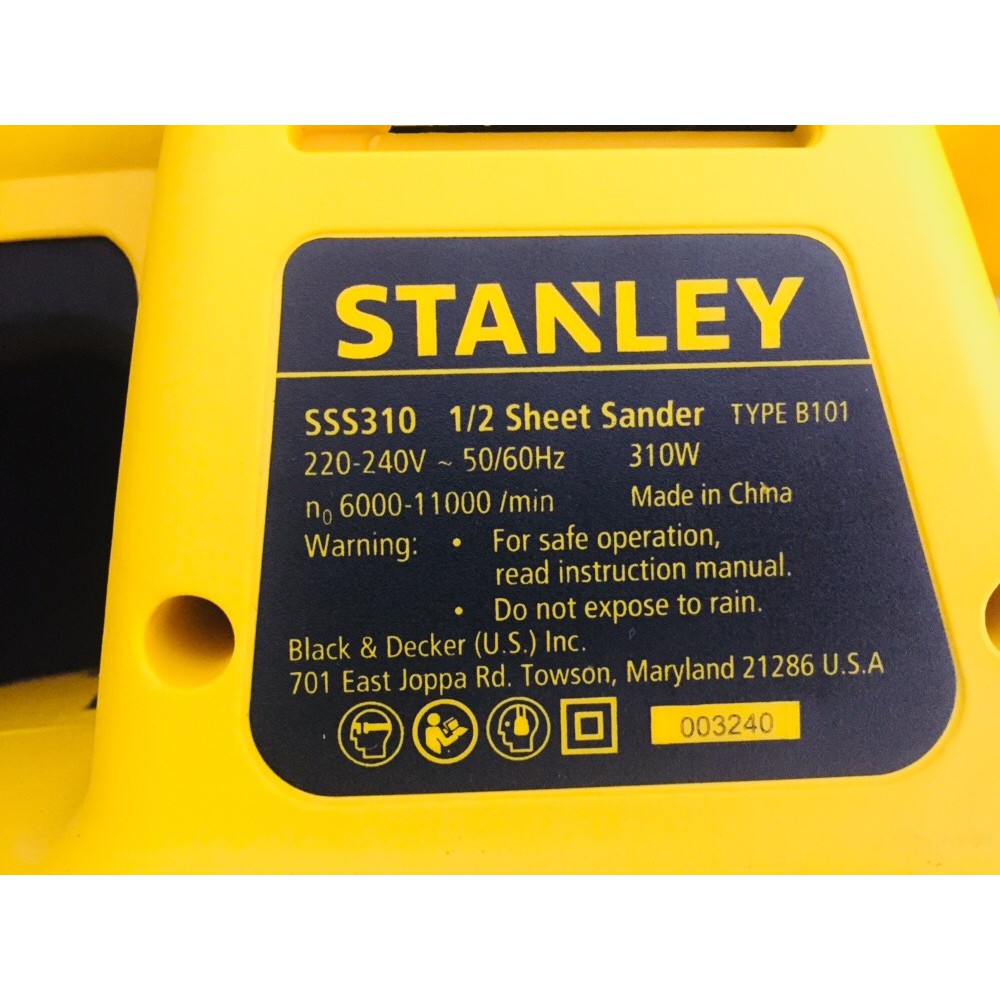 STANLEY - SSS310 MÁY CHÀ NHÁM 310W - 1/2&quot;