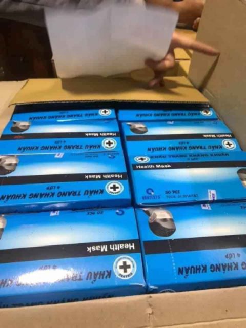 Khẩu trang y tế 4 lớp kháng khuẩn_1 hộp 50 cái | BigBuy360 - bigbuy360.vn