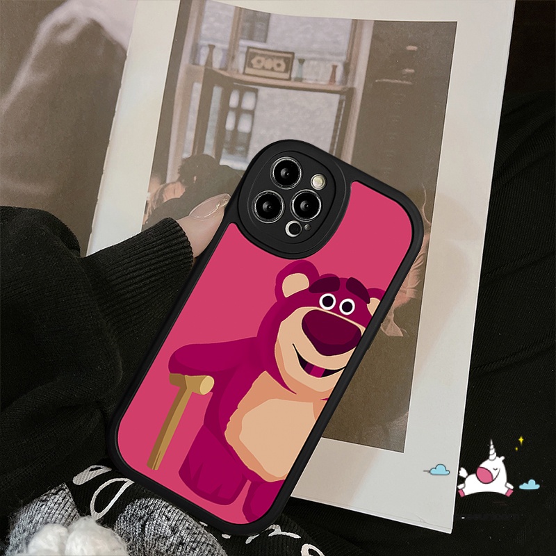 Ốp Điện Thoại TPU Silicon Mềm Chống Sốc In Hình Lotso Hoạt Hình Cho iPhone 7 8 6 6s Plus 14 11 12 13 Pro MAX XR X XS MAX