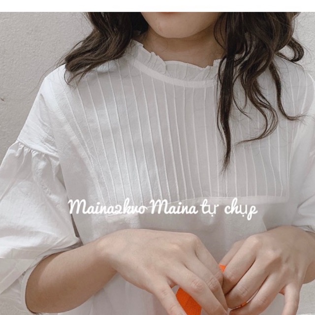 Áo babydoll tiểu thư tay lỡ (ảnh thật/hàng sẵn)