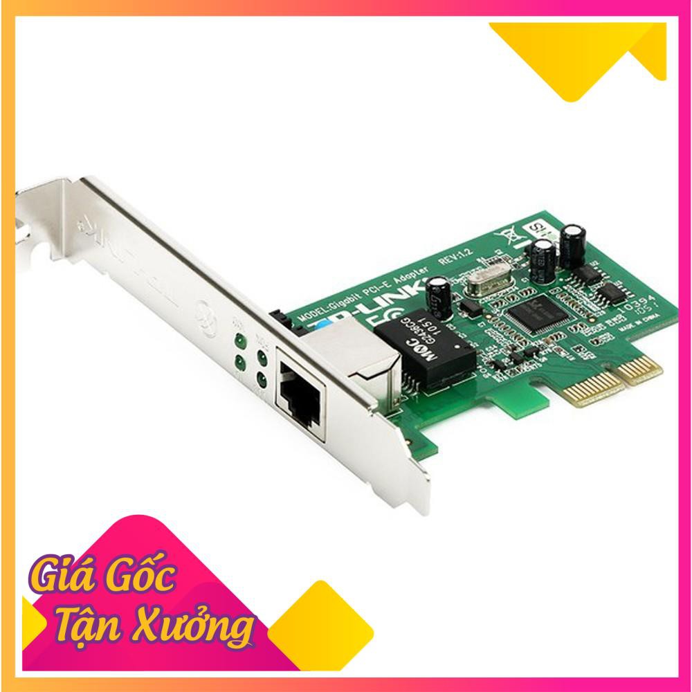Card Mạng Gigabit PCI Express Tp-Link TG-3468 Tốc Độ 1000Mbps - Hàng Chính Hãng.CPLT