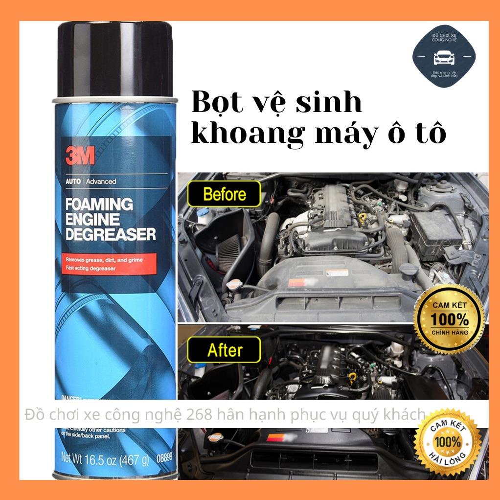 Bọt vệ sinh khoang máy ô tô 3M Foaming Engine Degreaser