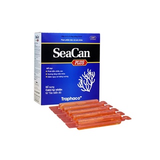 SeaCan Plus Bổ Sung Canxi Tự Nhiên Từ Tảo Biển Đỏ Dạng Ống