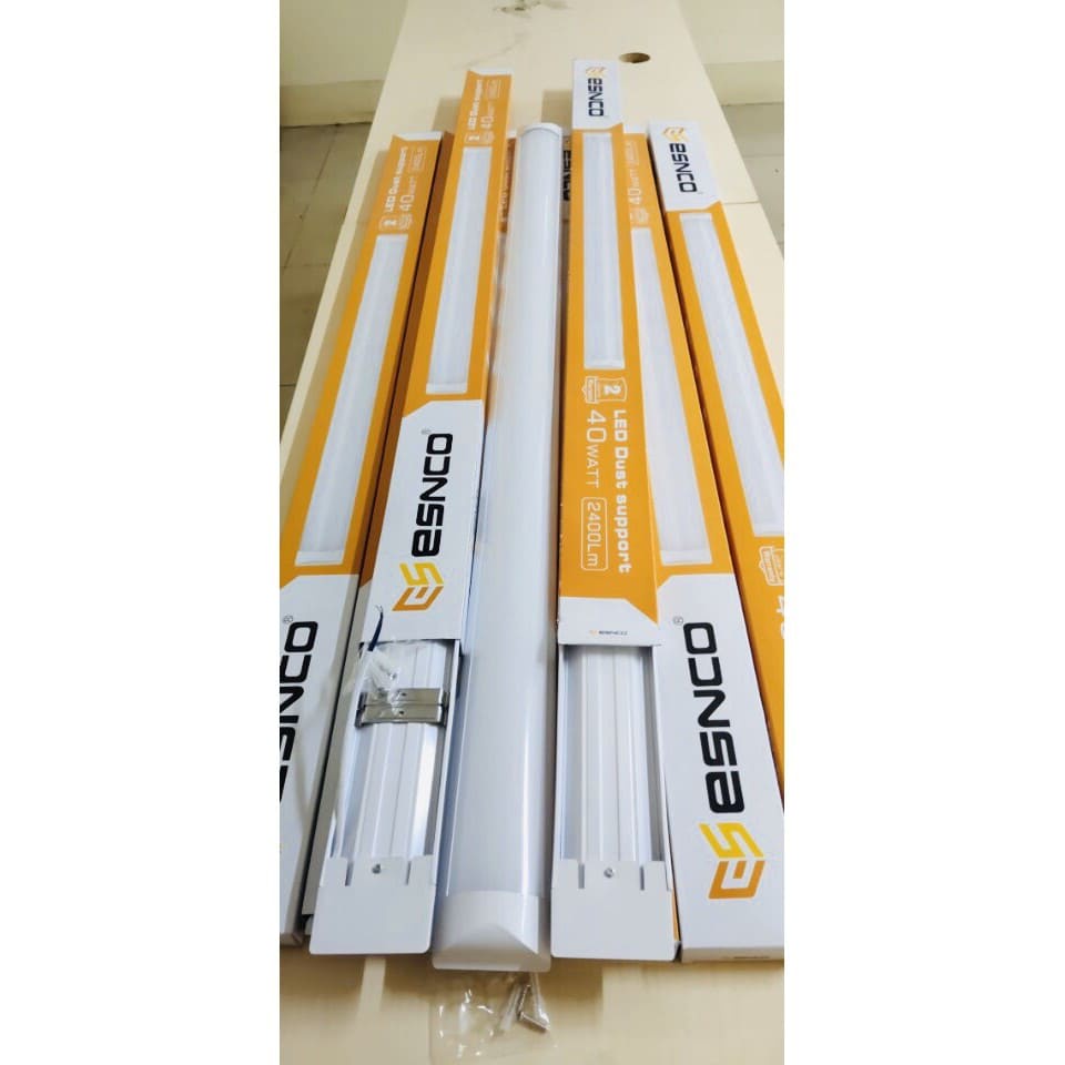 Combo 4 Tuýp LED Bán nguyệt 1m2 40w, 60w Esnco Bảo hành 2 năm