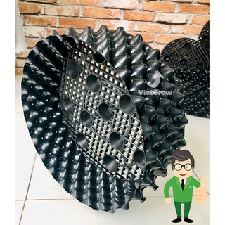 (Đường kính 20cm) Đế lót bầu ươm V6 siêu dày (Đế G7)