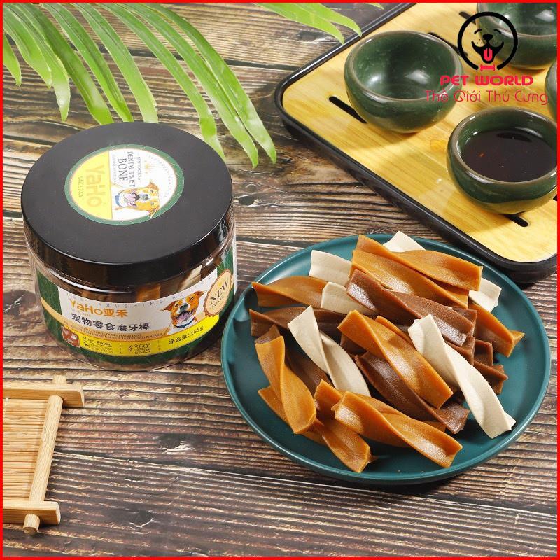 Bánh thưởng thanh xoắn YAHO 165gr/1 hộp