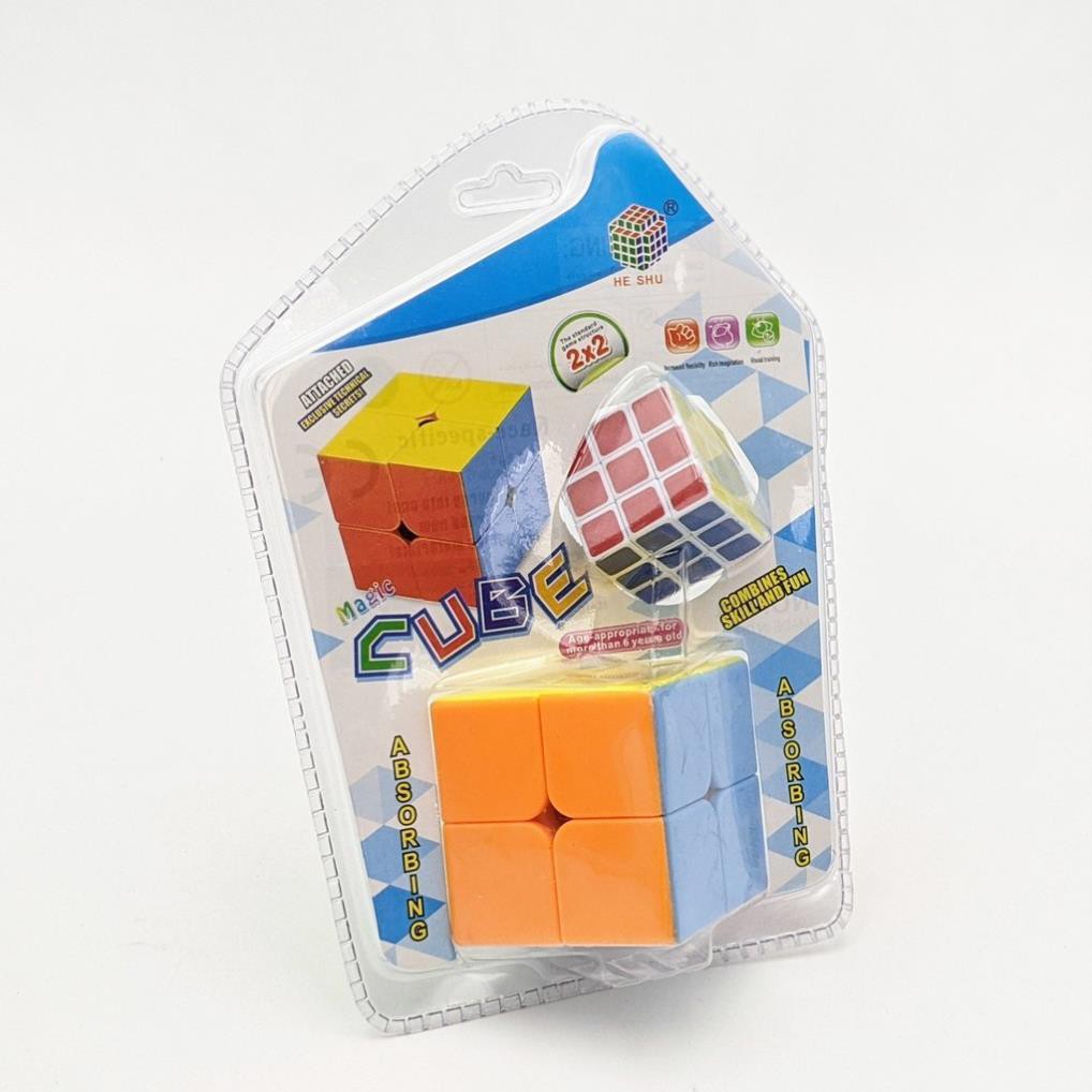 [Khai trương giảm giá] Bộ 2 Rubik 2x2 và Rubik 3x3 - Nâng cao khả năng tư duy