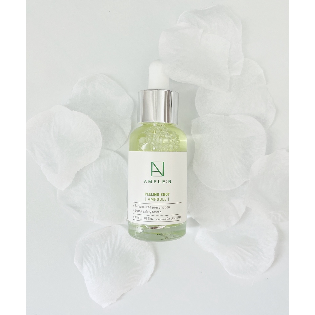 Tẩy Tế Bào Chết Hóa Học Dịu Nhẹ Ample:N Peeling Shot Ampoule 30ml