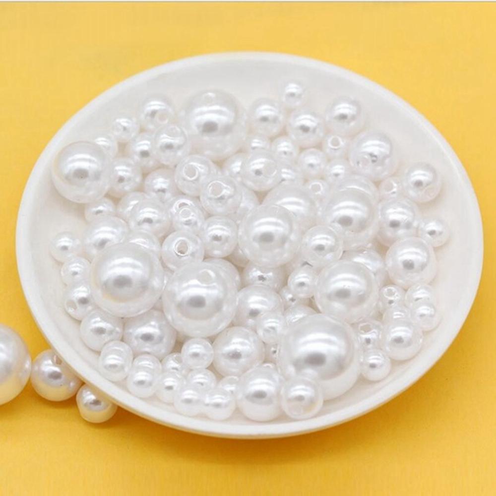 Set 50 Hạt Ngọc Trai Giả Trang Trí Thủ Công