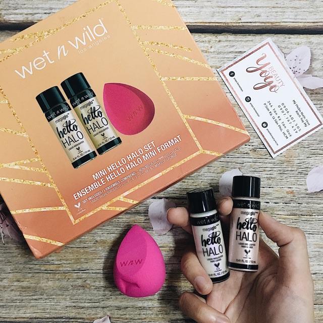 Set Nhũ Bắt Sáng Highlight Hello Halo Wet N Wild