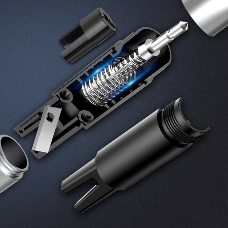 Búa Thoát Hiểm Khẩn Cấp Mini An Toàn Cho Kính Xe Hơi