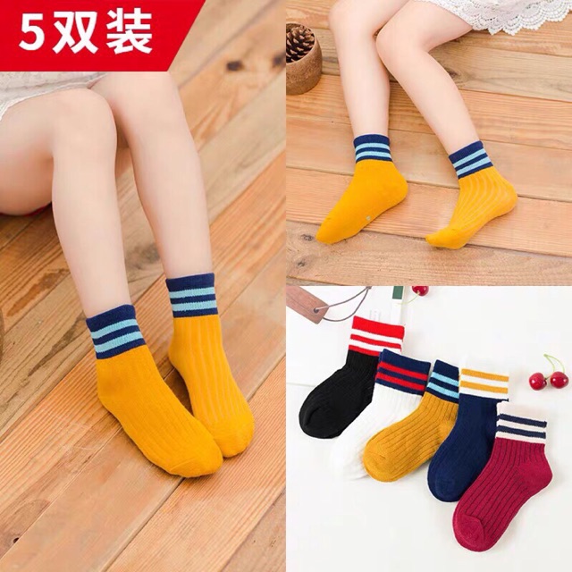 Combo 100 đôi tất cho bé vu