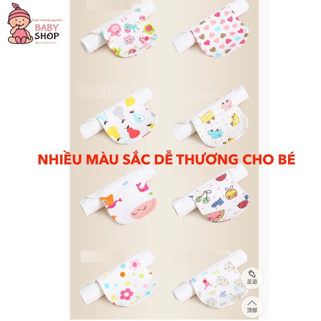 Khăn thấm mồ hôi lưng cho bé ,khăn siêu thấm chất liệu Cotton cho bé trai ,bé gái