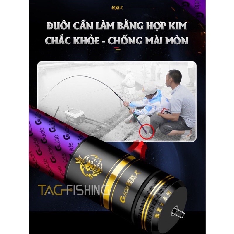 Cần Câu Đài GUIDE Danh Chấn Thiên Hạ 4200X 5.5H   - Chính Hãng