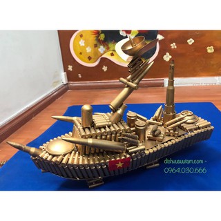 Mô hình vỏ đạn tàu chiến