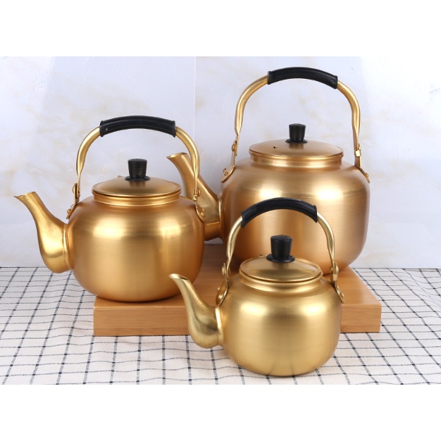 Ấm nhôm vàng Hàn Quốc
