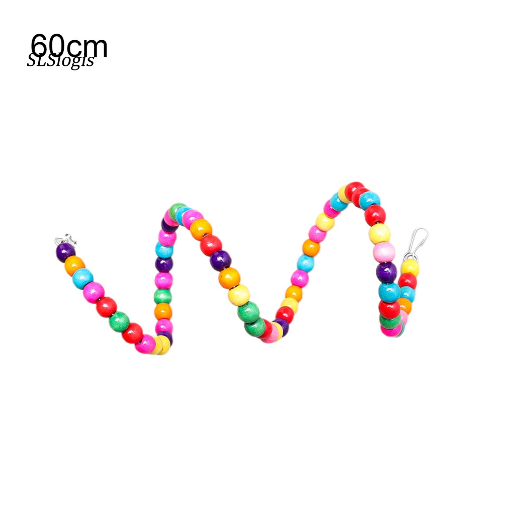 Đồ Chơi Bằng Gỗ Trọng Lượng Nhẹ Giảm Căng Thẳng Dành Cho Chim Vẹt