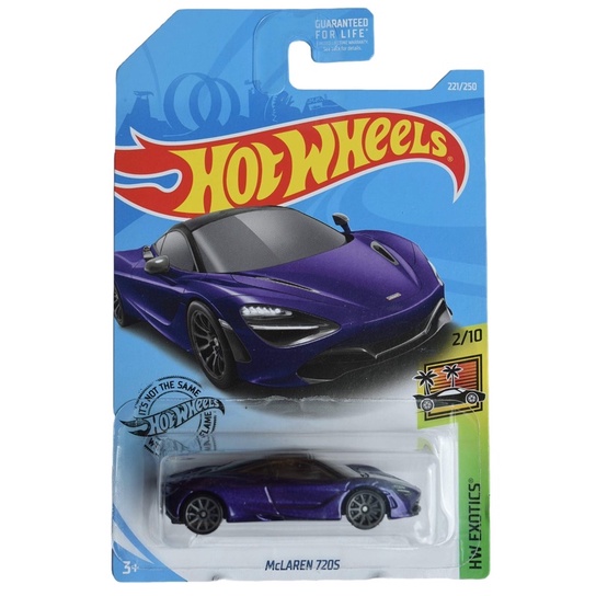 Xe Hot Wheels McLAREN 720S (màu tím)