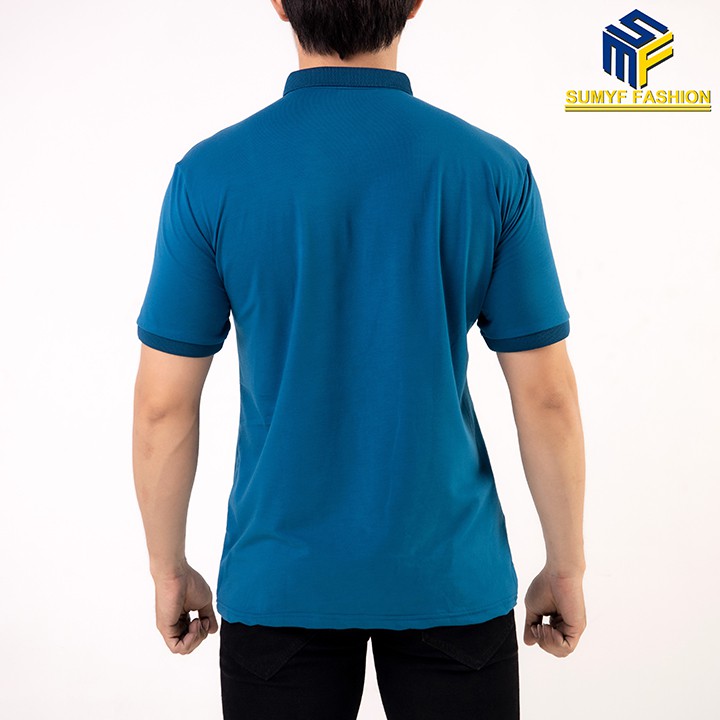 [8 Màu] Áo thun nam có cổ - Thun cotton co giãn 4 chiều thấm hút tốt | BigBuy360 - bigbuy360.vn