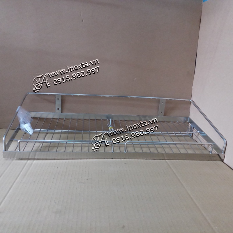 Kệ úp chén bát 1 tầng inox 304 - Kệ inox 304