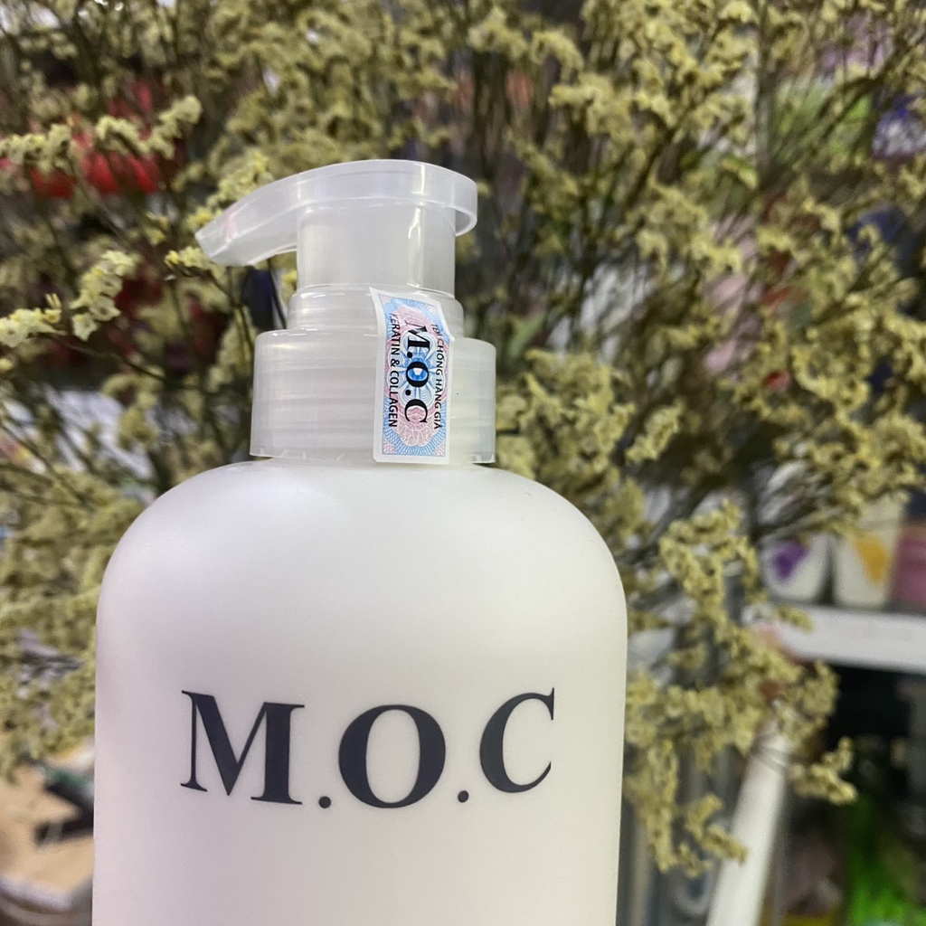 Dầu gội dầu xả MOC keratin collagen 750ml