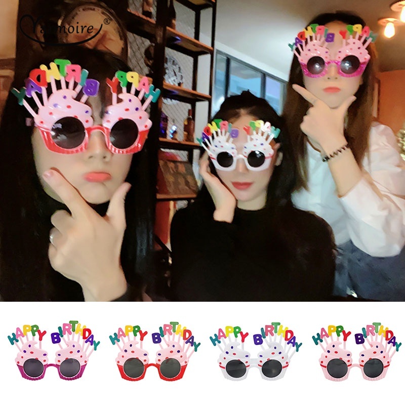 Mắt kính tùy chọn kiểu dáng phong cách sinh nhật dễ thương cho bé