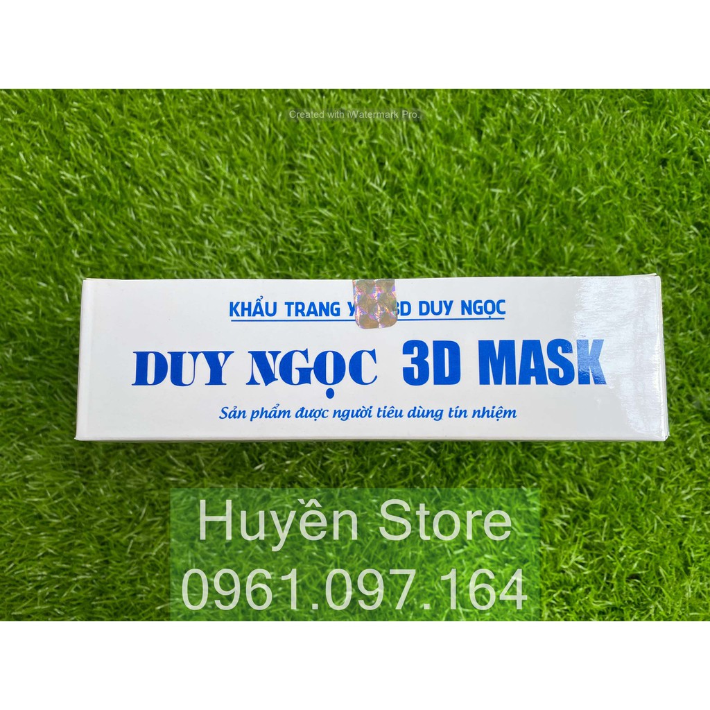 [GIÁ SỈ] Khẩu trang y tế DUY NGỌC 3D Mask cho người lớn hộp 50 chiếc | BigBuy360 - bigbuy360.vn