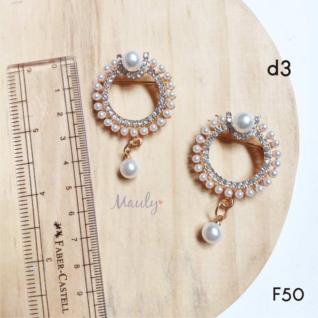 Trâm Cài Áo Nhập Khẩu Mutiara F50 D3