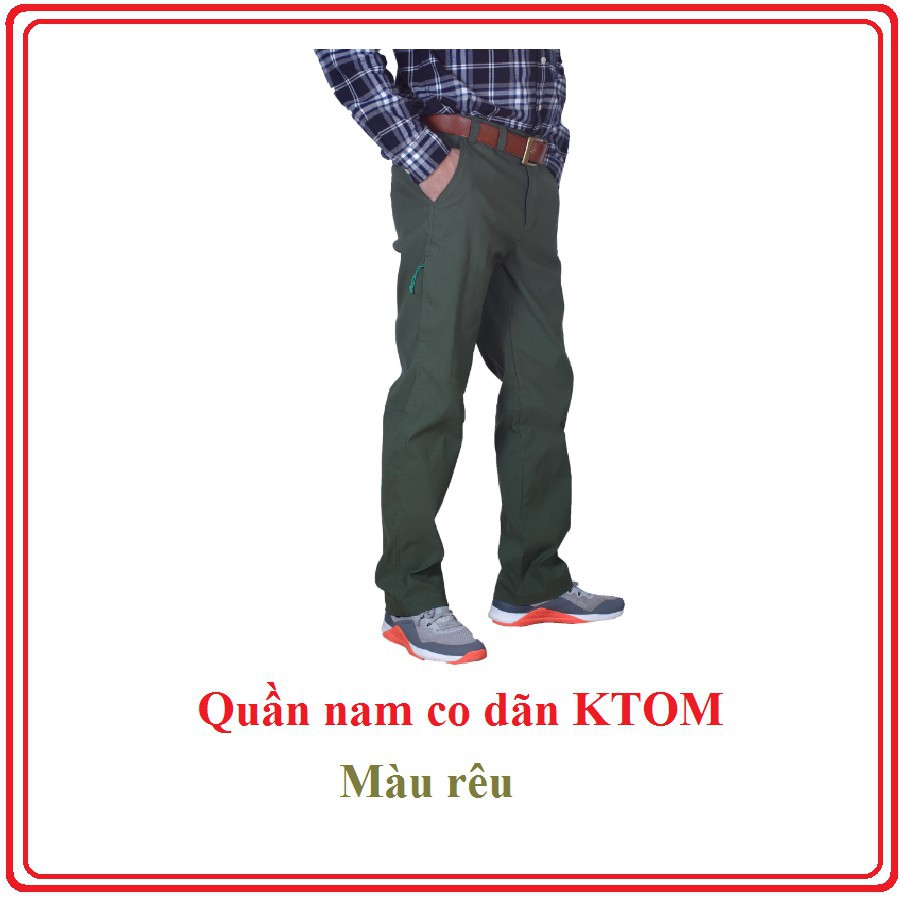 QUẦN CO DÃN KTOM - K92. thích hợp cho thể thao, phượt, du lịch dã ngoại