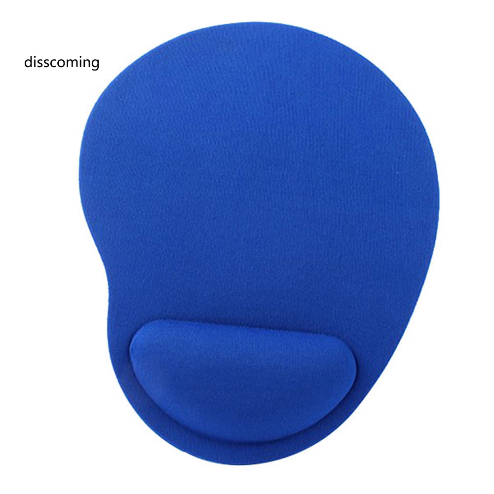 Thảm Lót Chuột QTDN-Home Màu Trơn Thoải Mái Chống Trượt Kèm Đệm Hỗ Trợ Cổ Tay